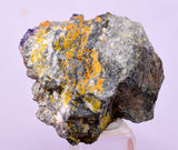 3.1cms GEM WULFENITE FLUORITE MIMETITE CRYSTALS ALAMO ARIZONA USA MINERAL YB79