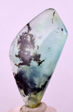75cts GEM BLUE OPAL SCENIC TUMBLED PERU SEASCAPE JEWELRY BB481