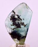 75cts GEM BLUE OPAL SCENIC TUMBLED PERU SEASCAPE JEWELRY BB481