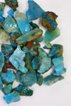 170grs BLUE OPAL ROUGH Peru Scenic Quality Jewelry Collector OB154