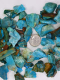 170grs BLUE OPAL ROUGH Peru Scenic Quality Jewelry Collector OB154