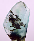 75cts GEM BLUE OPAL SCENIC TUMBLED PERU SEASCAPE JEWELRY BB481