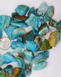 170grs BLUE OPAL ROUGH Peru Scenic Quality Jewelry Collector OB154