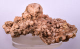 12.4cms NATURAL SCULPTURE ROSE QUARTZ DRUZY BRIGHT CRYSTALS BOTRYOIDAL PERU NEW FIND QB120