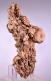 12.4cms NATURAL SCULPTURE ROSE QUARTZ DRUZY BRIGHT CRYSTALS BOTRYOIDAL PERU NEW FIND QB120