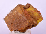 4.5cms GEM YELLOW FLUORITE SHINY CRYSTAL AHOULI MOROCCO MINERAL SPECIMEN KB70