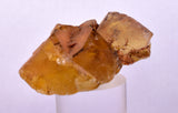 5.2cms GEM YELLOW FLUORITE SHINY CRYSTAL AHOULI MOROCCO MINERAL SPECIMEN KB71