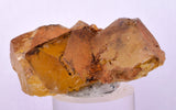 5.2cms GEM YELLOW FLUORITE SHINY CRYSTAL AHOULI MOROCCO MINERAL SPECIMEN KB71