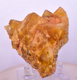 5.2cms GEM YELLOW FLUORITE SHINY CRYSTAL AHOULI MOROCCO MINERAL SPECIMEN KB72