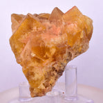 5.2cms GEM YELLOW FLUORITE SHINY CRYSTAL AHOULI MOROCCO MINERAL SPECIMEN KB72