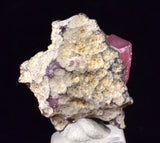 2.1cm RHODOCHROSITE CRYSTALS PERU OLD STOCK UCHUCCHACUA MINERAL SPECIMEN RB731