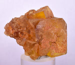 4.9cms GEM YELLOW FLUORITE SHINY CRYSTAL AHOULI MOROCCO MINERAL SPECIMEN KB74
