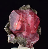 2.1cm RHODOCHROSITE CRYSTALS PERU OLD STOCK UCHUCCHACUA MINERAL SPECIMEN RB731