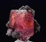 2.1cm RHODOCHROSITE CRYSTALS PERU OLD STOCK UCHUCCHACUA MINERAL SPECIMEN RB731