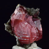 2.1cm RHODOCHROSITE CRYSTALS PERU OLD STOCK UCHUCCHACUA MINERAL SPECIMEN RB731