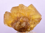 3.7cms GEM YELLOW FLUORITE SHINY CRYSTAL AHOULI MOROCCO MINERAL SPECIMEN KB75