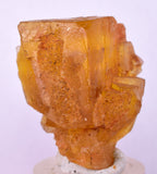 3.3cms GEM YELLOW FLUORITE SHINY CRYSTAL AHOULI MOROCCO MINERAL SPECIMEN KB76