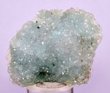 145carats DRUZY CHRYSOCOLLA QUARTZ CRYSTAL LILY MINE PERU 2000 YEAR DB292
