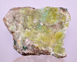 9.9cms DRUZY CHRYSOCOLLA QUARTZ CRYSTAL LILY MINE PERU 2000 YEAR DB293