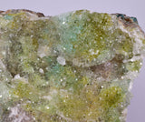 9.9cms DRUZY CHRYSOCOLLA QUARTZ CRYSTAL LILY MINE PERU 2000 YEAR DB293