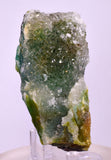 7cms DRUZY CHRYSOCOLLA QUARTZ CRYSTAL LILY MINE PERU 2000 YEAR DB294