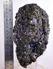 Load image into Gallery viewer, 18.5cm MARCASITE BLADES GEODE PYRITE CHALCOPYRYTE SPHALERITE PERU CRYSTAL
