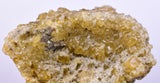 2.9cms GEMMY BARITE GOLDEN CRYSTALS PERU SHINY TRANSLUCENT MINERAL EB88