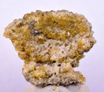 2.9cms GEMMY BARITE GOLDEN CRYSTALS PERU SHINY TRANSLUCENT MINERAL EB88