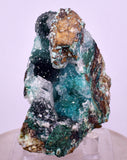 6.5cms DRUZY CHRYSOCOLLA QUARTZ CRYSTAL LILY MINE PERU 2000 YEAR DB297