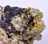 4cms GEMMY BARITE GOLDEN CRYSTALS PERU SHINY TRANSLUCENT MINERAL EB89