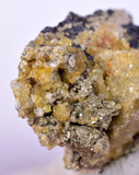 4cms GEMMY BARITE GOLDEN CRYSTALS PERU SHINY TRANSLUCENT MINERAL EB89