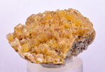 3.8cms GEMMY BARITE GOLDEN CRYSTALS PERU SHINY TRANSLUCENT MINERAL EB90