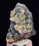 2.4cms CERUSSITE BARITE GALENA CRYSTALS MOROCCO MINERAL SPECIMEN KB79