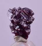 1cms PROUSTITE RED RUBY SILVER PERU UCHUCCHACUA MINE MINERAL SPECIMEN HB351