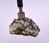 88Grams INCA GOLDEN HEALER PYRITE MAGNETITE ROUGH MAGNETIC PERU MB162