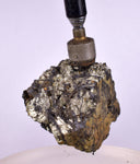 88Grams INCA GOLDEN HEALER PYRITE MAGNETITE ROUGH MAGNETIC PERU MB162