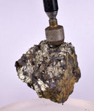 88Grams INCA GOLDEN HEALER PYRITE MAGNETITE ROUGH MAGNETIC PERU MB162