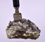 88Grams INCA GOLDEN HEALER PYRITE MAGNETITE ROUGH MAGNETIC PERU MB162