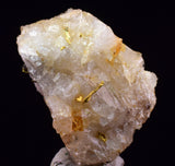 1.5cms NATIVE GOLD WIRE OF THE INCAS PERU THUMBNAIL CRYSTAL LB224