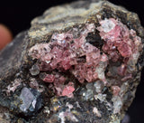 4.8cm RHODOCHROSITE CRYSTALS PERU OLD STOCK UCHUCCHACUA MINERAL SPECIMEN RB669