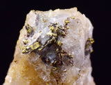 1.5cms NATIVE GOLD WIRE OF THE INCAS PERU THUMBNAIL CRYSTAL LB224