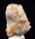 1.5cms NATIVE GOLD WIRE OF THE INCAS PERU THUMBNAIL CRYSTAL LB224
