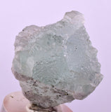 3.4cms BLUE FLUORITE STEPPED CRYSTALS FLOATER BI TERMINAL PERU KB182