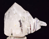 5.4cms RED HUBNERITE QUARTZ CRYSTALS MINERAL SPECIMEN COLLECTOR PERU MB166