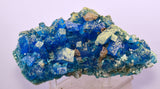 14.5cms NATURAL CHALCANTHITE Peru Copper Botryoidal Crystals Druzy Translucent Electric Blue Shiny Mineral FB106