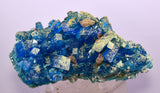 14.5cms NATURAL CHALCANTHITE Peru Copper Botryoidal Crystals Druzy Translucent Electric Blue Shiny Mineral FB106