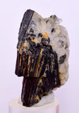 4.5cms RED HUBNERITE QUARTZ CRYSTALS MINERAL SPECIMEN COLLECTOR PERU MB167