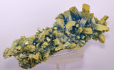 18cms NATURAL CHALCANTHITE Peru Copper Cubic Crystals Druzy Translucent Electric Blue Shiny Mineral FB107