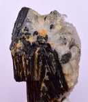 4.5cms RED HUBNERITE QUARTZ CRYSTALS MINERAL SPECIMEN COLLECTOR PERU MB167