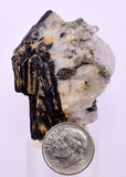4.5cms RED HUBNERITE QUARTZ CRYSTALS MINERAL SPECIMEN COLLECTOR PERU MB167